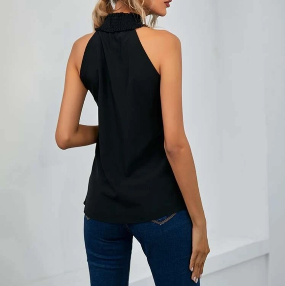 SHEIN - black halter top - Picture 4 of 6